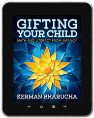 Education Math book cover design: Gifting Your Child