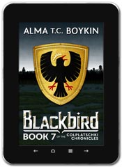 Alternate History book cover design: Blackbird